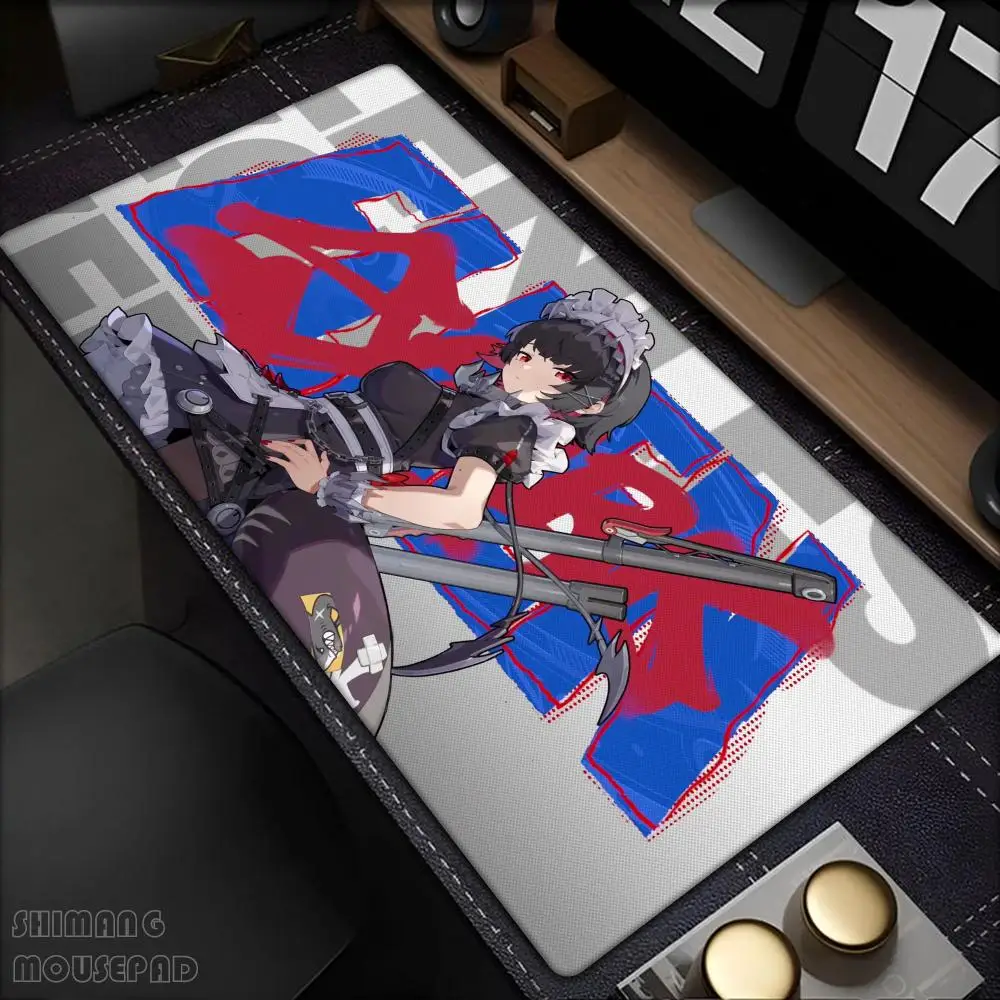 

Zenless Zone Zero Ellen Joe Mouse Pad Gaming Accessories Computer Mousepad Anime ZZZ Keyboard Office Pads XXL Rubber Mouse Mats