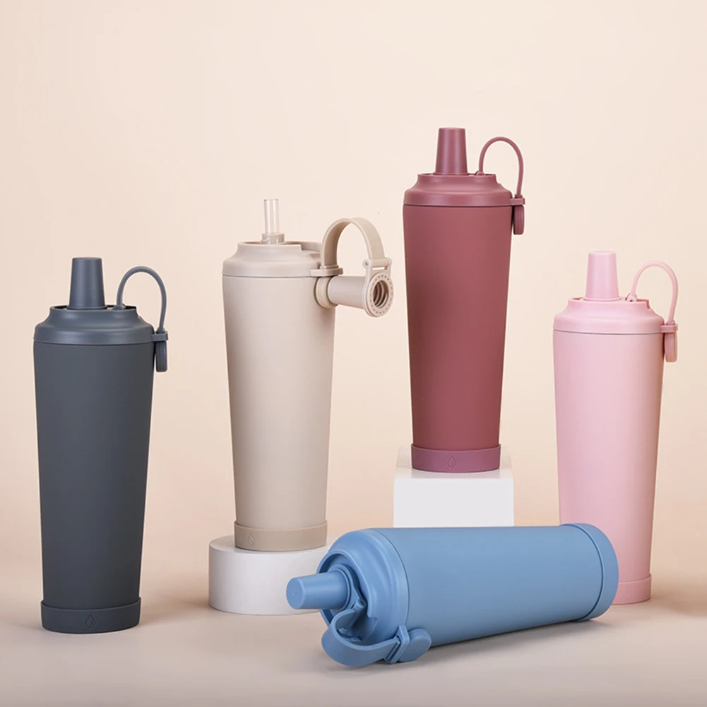 

Leak Proof Insulated Tumbler Portable Water Container 830ml Water Bottle Magnetic Handle Mug Outdoor Travel Mug
