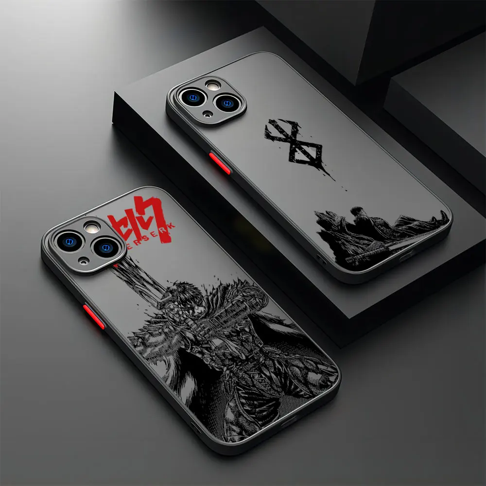 Berserk Guts Hot Anime Phone Case For OPPO Realme 11 10 9i 9 8 8i 7 7i C15 C20 C21 C21Y C30 C31 C33 C35 C53 C55 4G 5G Pro Cover