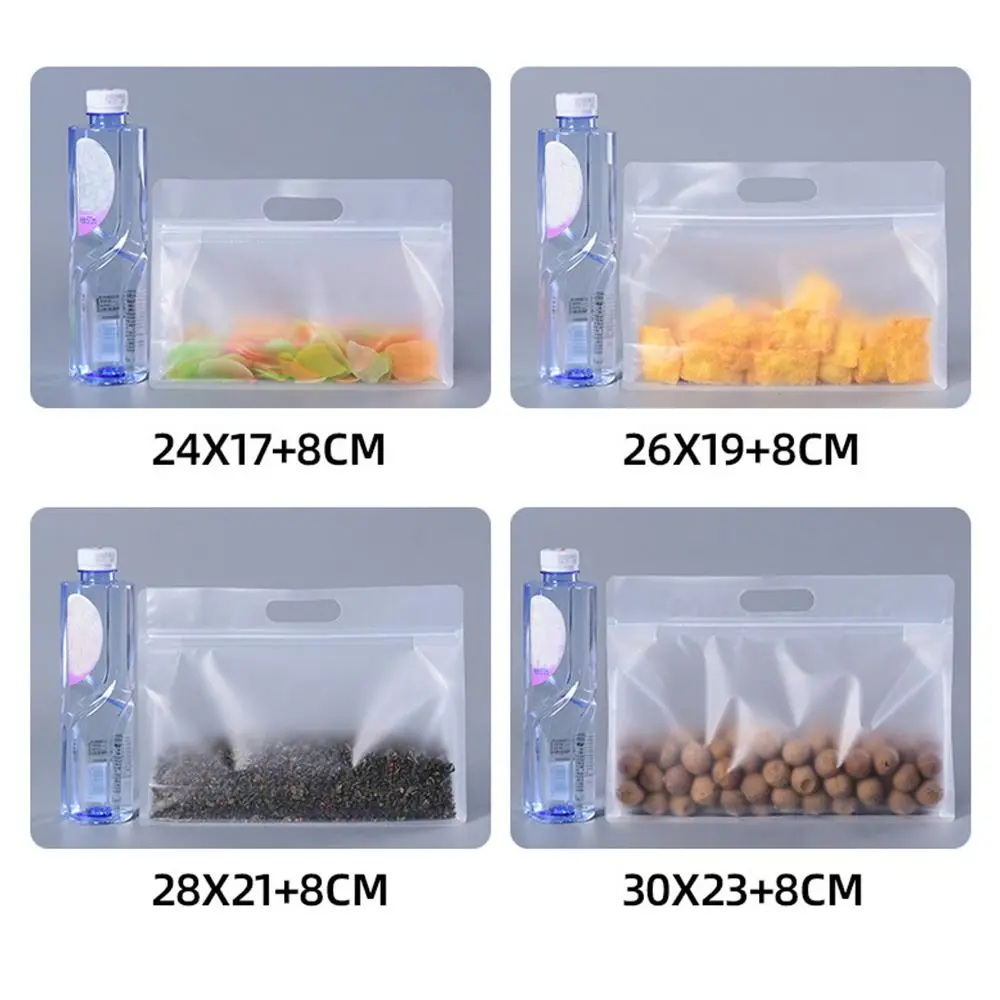 Home & Kitchen Freezing Reusable Refrigerator Organization Food Storage Bag Storage Containers Zipper Pouch Fresh Bags