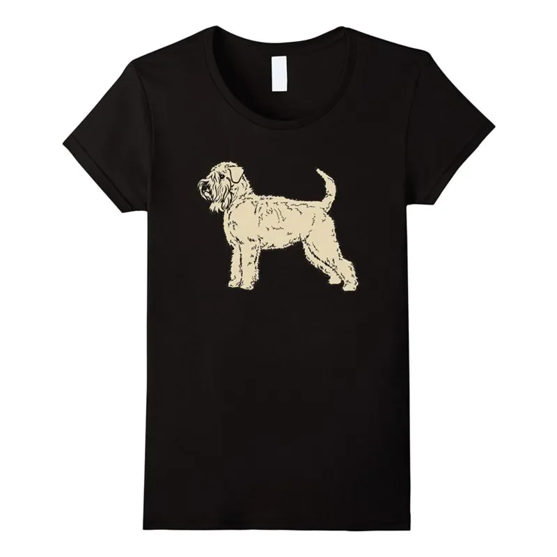 Soft Coated Wheaten Terrier Dog Breed T-Shirt Animal Men Summer Harajuku Brand Punk Streetwear Tops Tee T Shirt