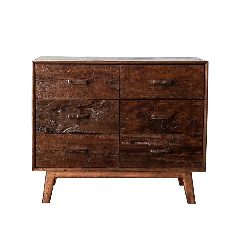 Chinese Reproduction Antique Wholesale Rustic Reclaimed Wood Distressed Sideboard Furniture