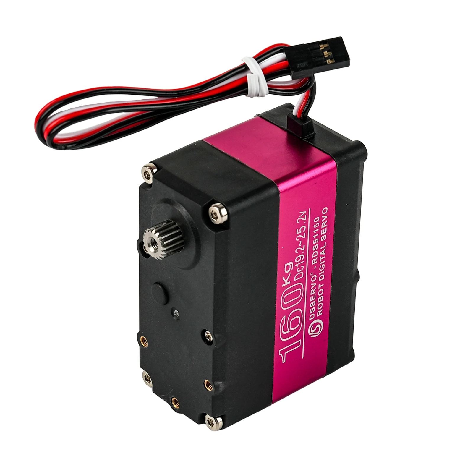 2PCS/4PCS Servomotore digitale doppio asse RDS51160 160KG Coppia elevata 180 ° /270 °   Con staffa a forma di U servi parti fai da te per robot RC