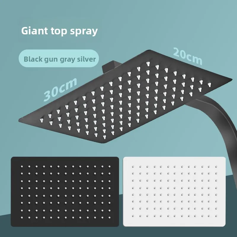 

Toilet stainless steel shower shower handheld nozzle top spray pressurized bathroom head household rain nozzle