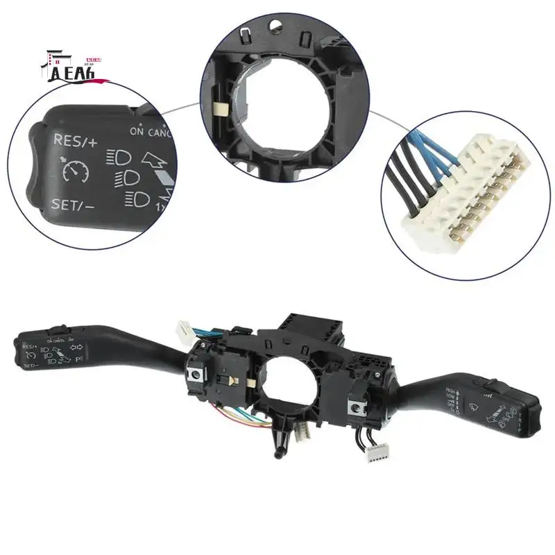

AEA6-5K0953513S Cruise Control Turn Signal Wiper Combination Switch For VW Touran Golf Plus MK6 Caddy Octavia Superb