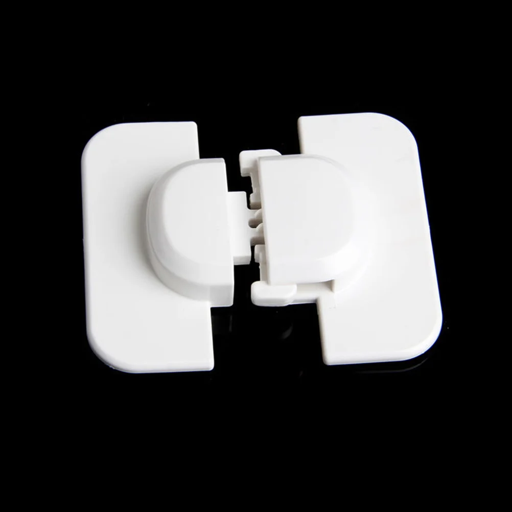 

Child Safety Locks Strong Adhesive Refrigerator Lock Invisible Effortless Baby Proofing Child Safety Latches Refrigerator Lock