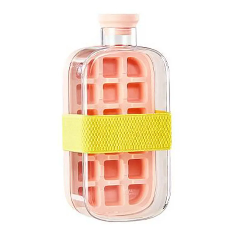 

Beach Trips Picnics 21.7*10.8*10cm Ice Cube Tray Hygienic Ice Cube Maker Dual-Function Tray Space-Saving Structure