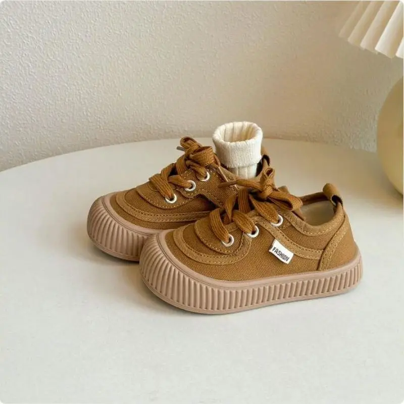 Autumn New Childre Sport Breathable Boys Sneakers Brand Kids For Girls Jeans Denim Casual Child Flat Canvas Shoes DN10085200