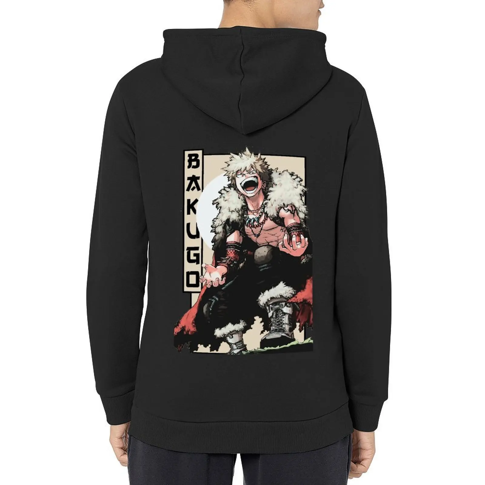 

BAKUGO KATSUKI Hoodie male clothes men's clothes korean style clothes men's coat graphic hoodies