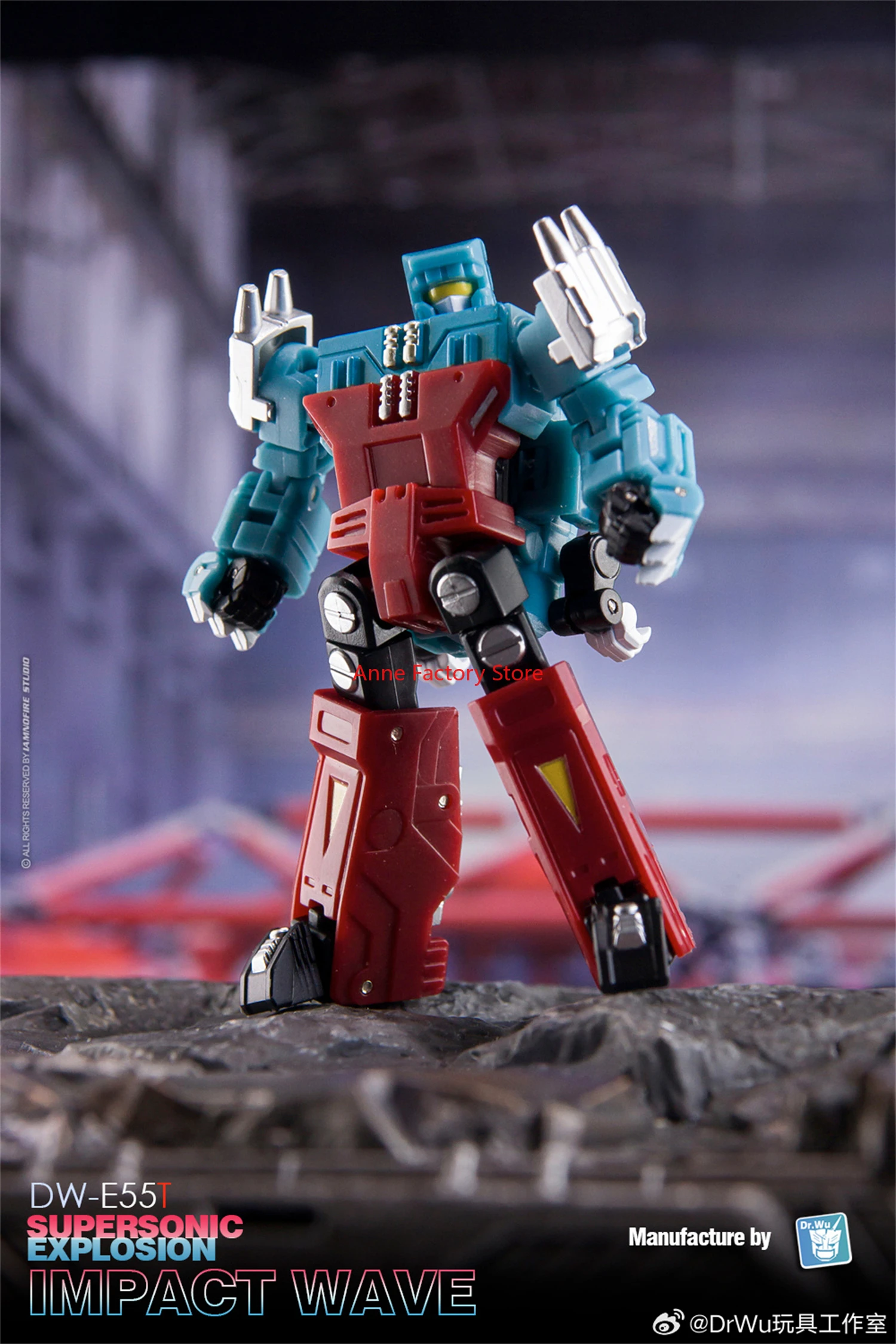 

In stock Deformed toys Dr.Wu DW-E55 DW-55T DW-55B DECIBEL IMPACT MINI DWE55 box with box