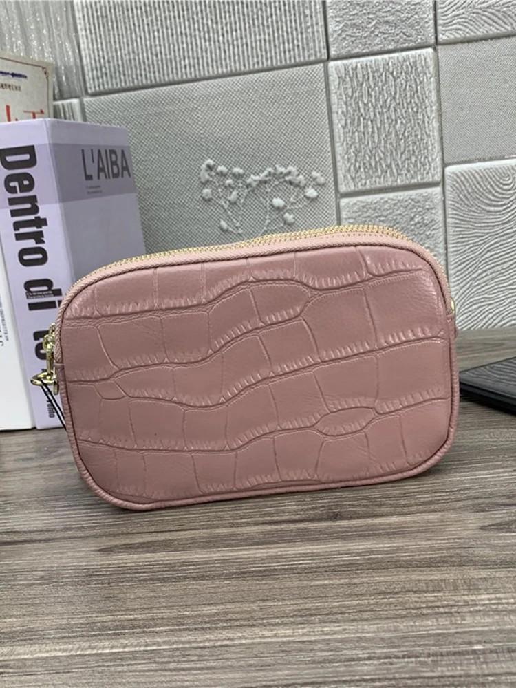 

Сводная квадратная сумка из воловьей кожи с верхним слоем, женская сумка через плечо, практичная кожаная сумка на весну и лето, молодежная повседневная сумка на молнии...