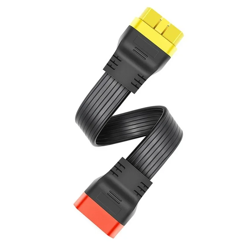 36cm Full Needle OBD2 16PIN Extension Cable for Launch 431 PRO3S+ for X431 PAD3 X431 PRO PRO3s OBD Bluetooth Connector Extender