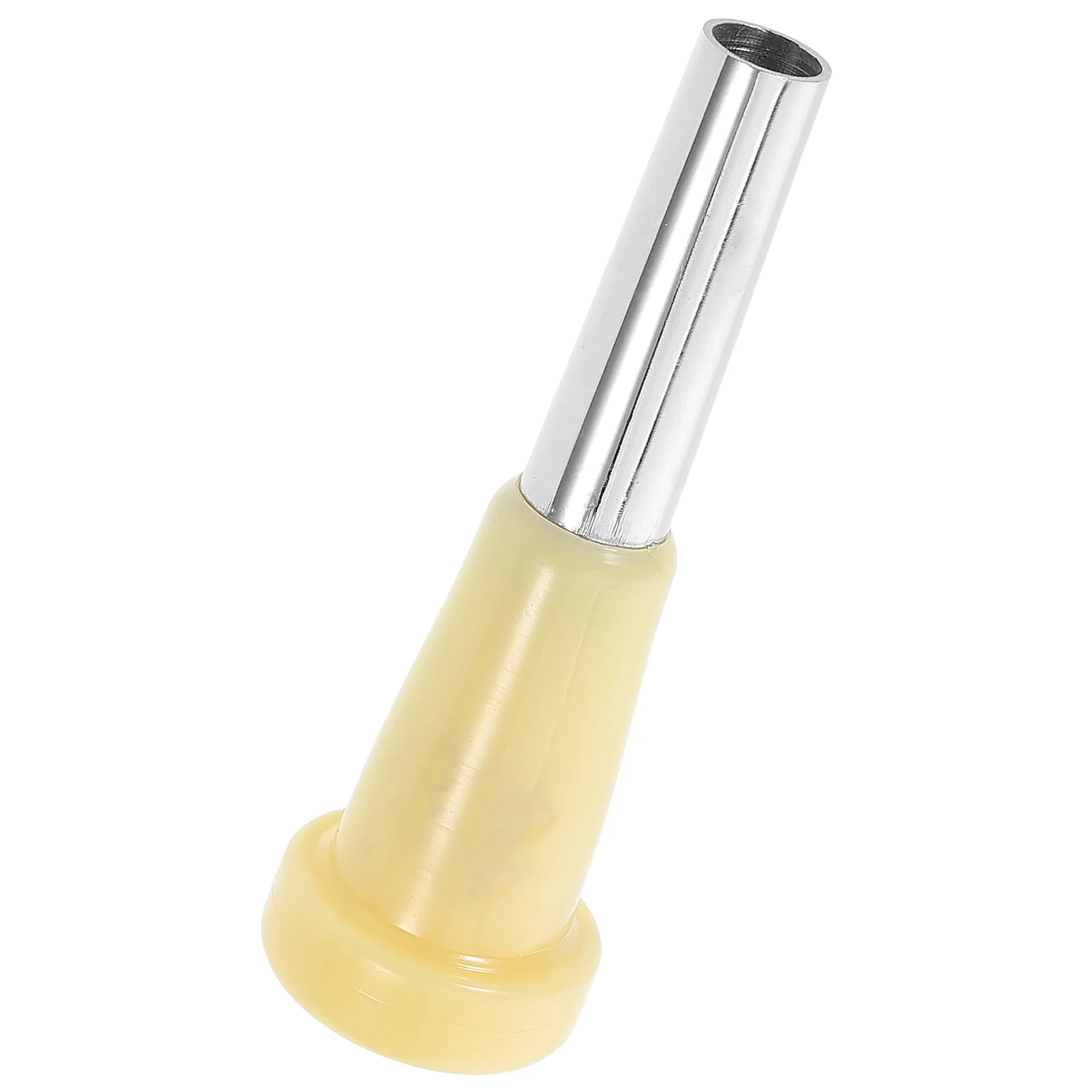 

Trumpet Mouthpiece Metal ABS Effort Saving for Beginners Practice Musical Instruments Beige American Mellophone Flute Copper