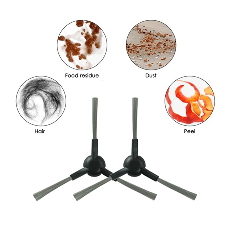 

X11A For JONR P20 PRO Vacuum Cleaner Replacement Parts Side Brush Efficient Spare Cleaning Replacement Parts 10PCS