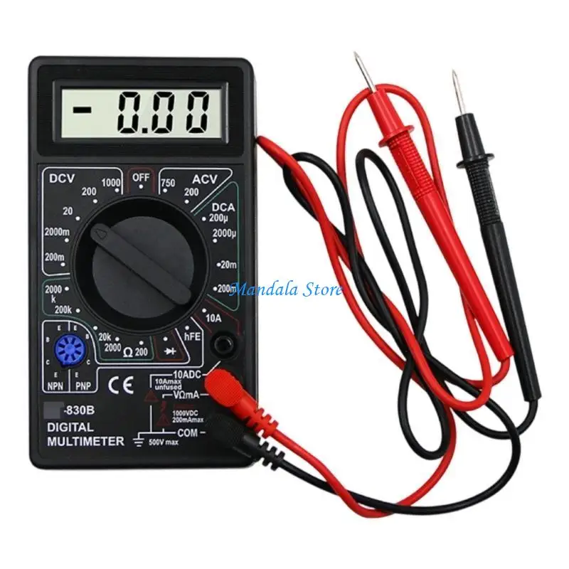 U2JC Multiple Function Digital Multimeter for Electric Current Resistance Semiconductor