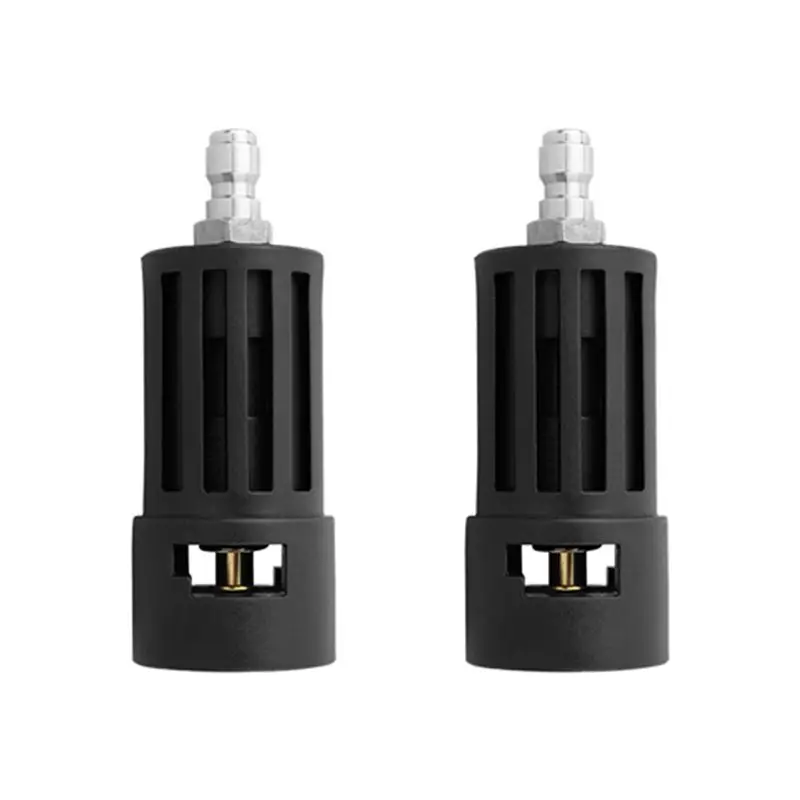 2X Compatible Pressure Washer Adapter, Replacement For Karcher Power Washer Accessory, 1/4 Inch Quick Connect