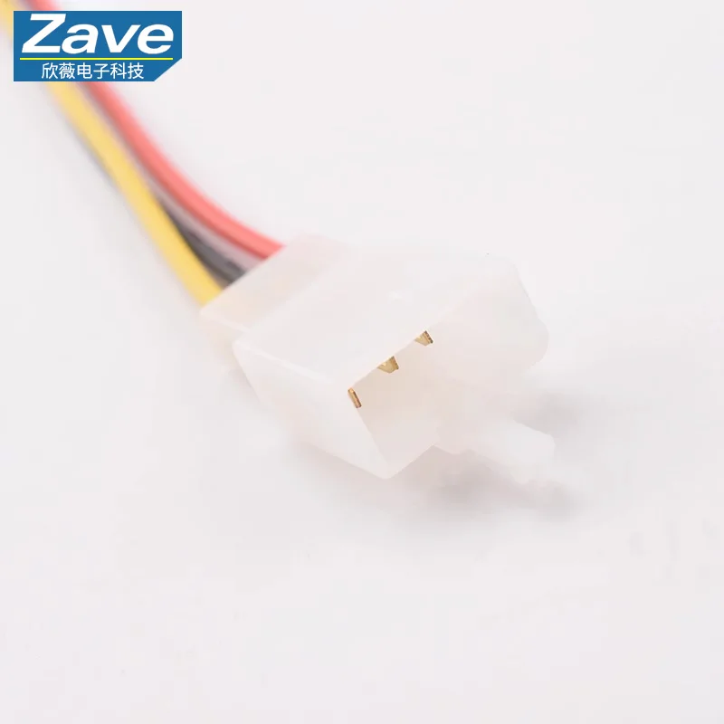 2.8mm Automotive Connector with Wire, Motorcycle Harness Plug, Male-Female Mating, 2P/3P/4P/6P/9P Male-Female Plug-in