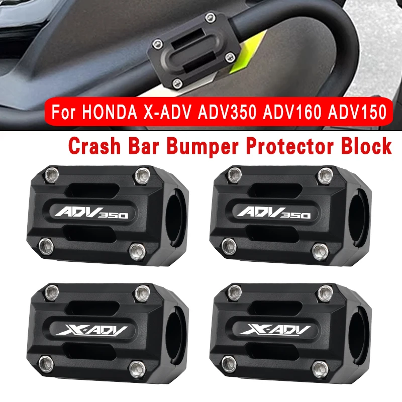 

Crash Bars Engine Bumper Protective Block 22MM 25MM 28MM For HONDA XAADV750 ADV350 ADV160 X-ADV 750 350 160