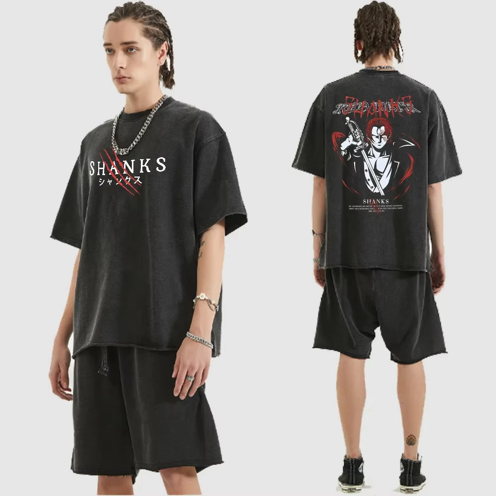 

Hip Hop Men Streetwear T-Shirt Retro Vintage Washed Graphic T Shirt Men Harajuku Cotton Casual Short Sleeve Tshirt Tops