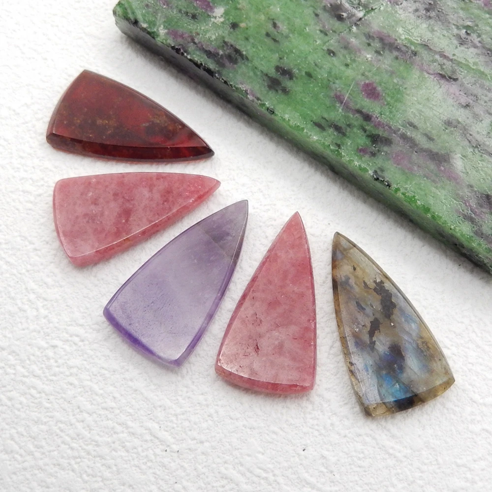 Natural Stone Jewelry DIY Marking Hand Made Amethyst Argentina Rhodochrosite、Garnet Labradorite Pendant Bead Popular jewelry