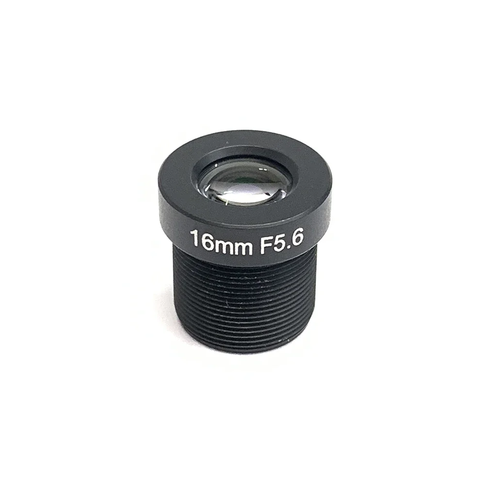 

OEM 16mm 1/1.8" M12 CCTV Lens F5.6 S Mount 5MP Megapixels Non-distortion Lens for Network CCTV IP Security Camera SL-0162