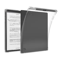 Case For Kobo Elipsa 2E Clear fit Kobo Elipsa 10.3inch Lightweight TPU Transparent Flexible Soft Back Shell Cover with Pen Holde