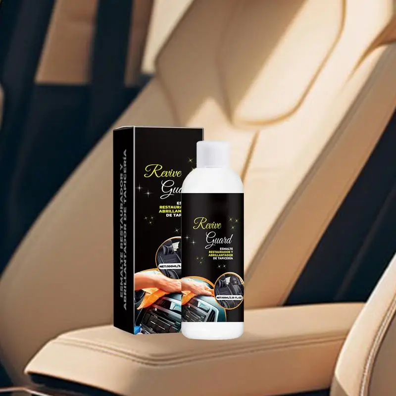 

Leather Car Seat Cleaner Multipurpose Automotive Interior Cleaner Car Truck Interior Leather Conditioner For Dashboard Screen