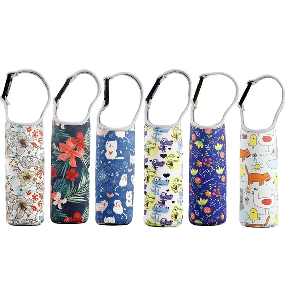Multi-purpose Sport Water Bottle Cover Portable Cartoon Waterproof Umbrella Storage Bag Carrying Tote Water Cup Bag Outdoor