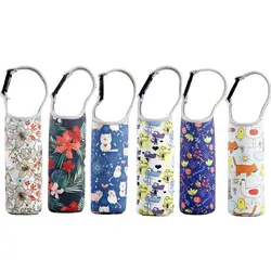 Multi-purpose Sport Water Bottle Cover Portable Cartoon Waterproof Umbrella Storage Bag Carrying Tote Water Cup Bag Outdoor