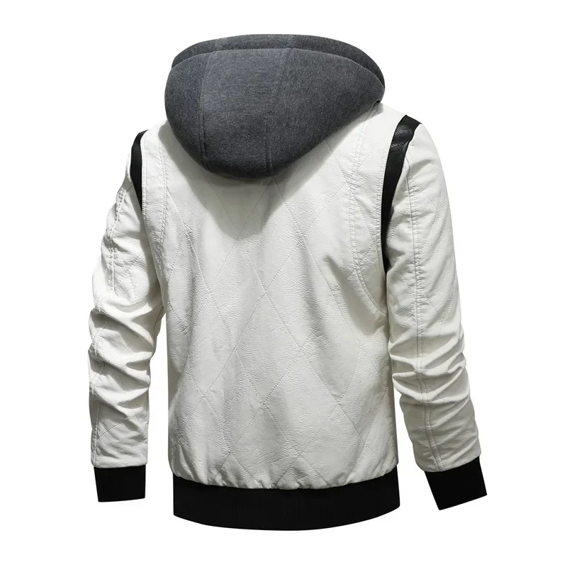 White hooded