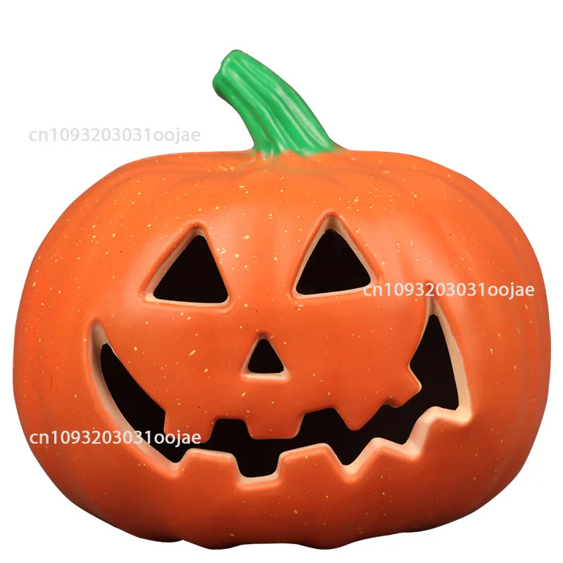 

1 шт., декор для Хэллоуина, лампа в виде тыквы, жуткий светодиодный макет сцены, украшение для дома, украшение на Хэллоуин, аксессуары для украшения дома