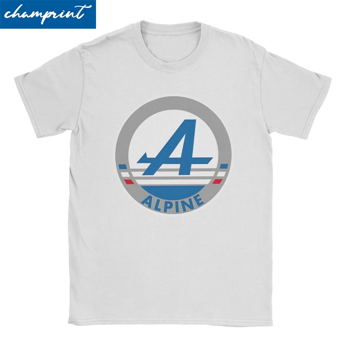 Alpine Car 110 Logo T-Shirt for Men Women Racing Leisure Pure Cotton Tee Shirt O Neck Short Sleeve T Shirt New Arrival Tops