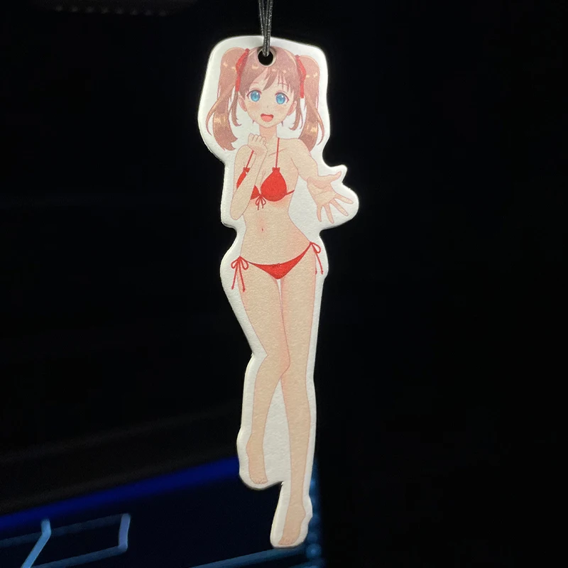 Bikini Sexy Beauty anime cartoon Japanese cartoon characters summer beach beach resort pool party car aromatherapy car perfume l