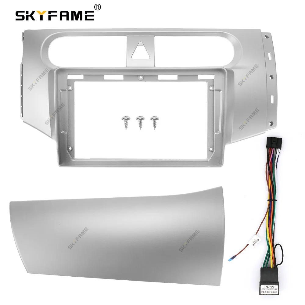 SKYFAME Car Frame Fascia Adapter Android Radio Dash Fitting Panel Kit For Zhonghua Brilliance H230 H220