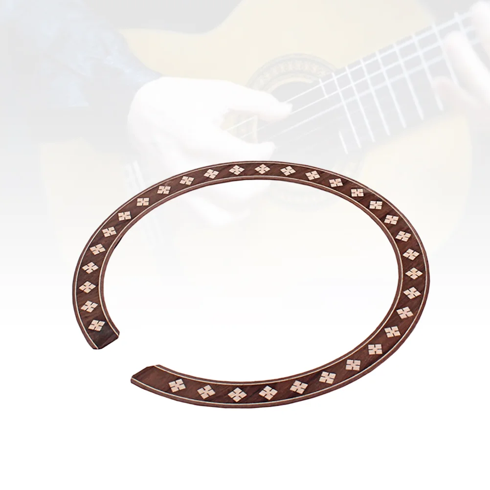 

GXB06 Wood Guitar Rosette Curved Strips Guitar Sound Hole Inlay Guitar Decals guitar rosette decal sound hole decal