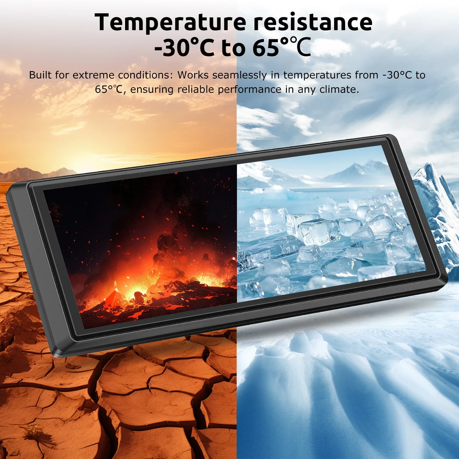 8.1" Portable CarPlay Wireless Android Auto Universal Car Stereo Radio MP5 Player FM BT Touch Screen With Camera For Cars Trucks