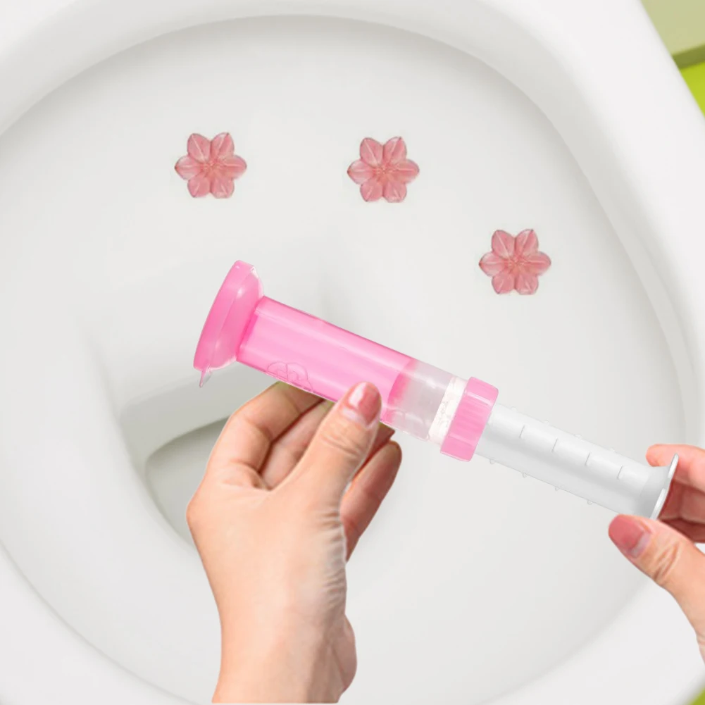 

Toilet Cleaner Gel Flower Fragrance Toilets Deodorization Gel Remove Odors Dirt Long Lasting Bathroom Air Freshener