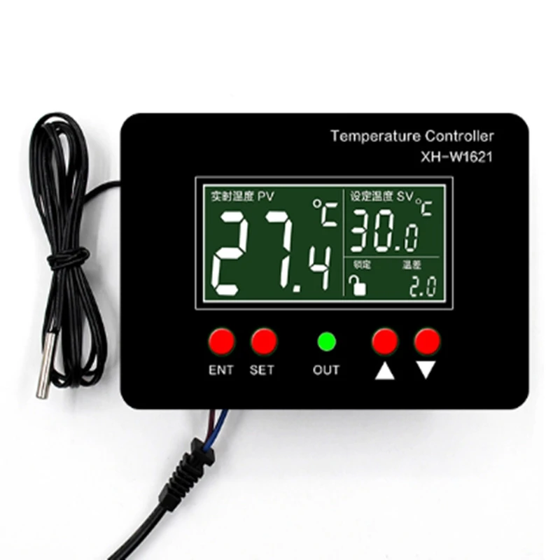 Retail PID Constant Temperature Controller 12V-24V Universal NTC10K Waterproof Probe Digital Temperature Controller