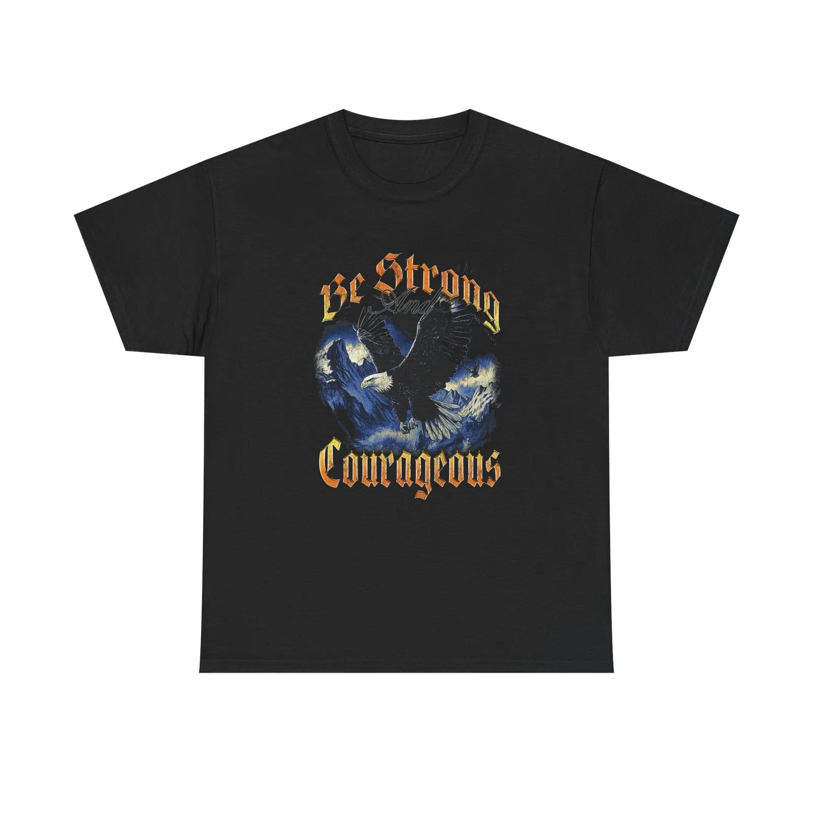 Soyez fort et courageux t-shirt graphique