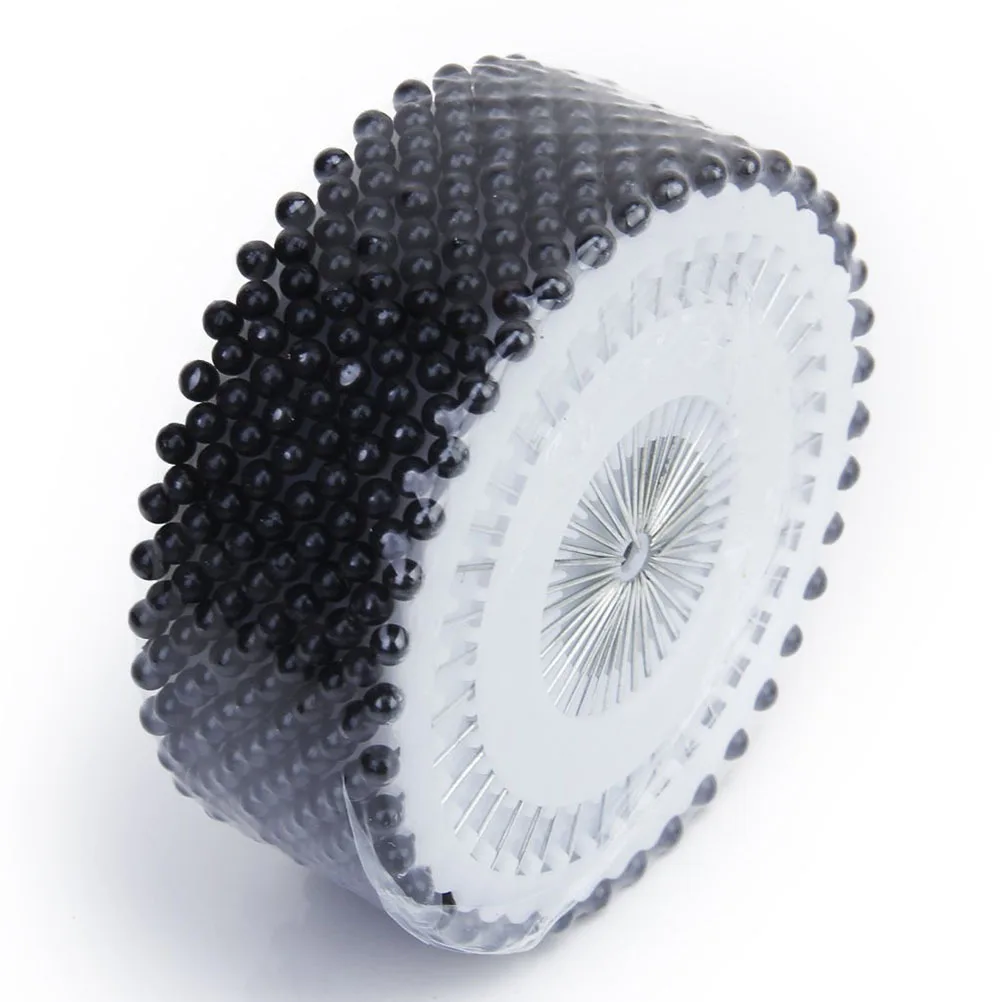 

480Pcs Head Pins Black Pearl 3Mm Rustproof Steel Sewing Decoration Craft Pins for Wedding Prom Corsage Boutonniere