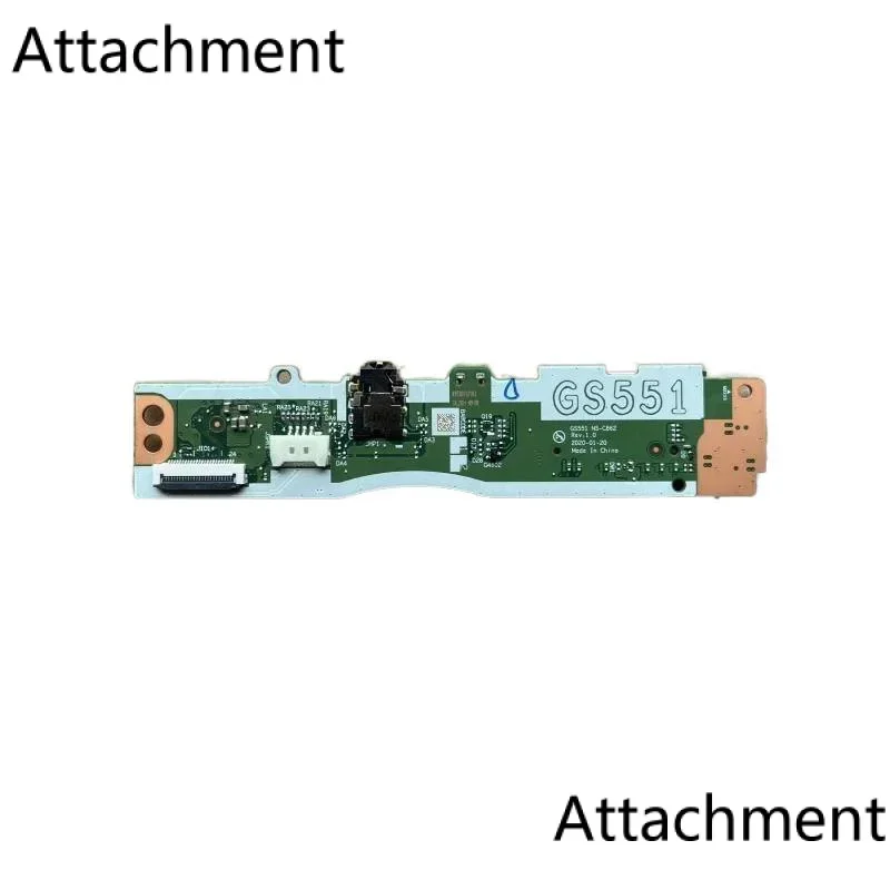 

Original for Lenovo IdeaPad 3-15iml05 IIL IGL ITL USB SD card reader IO board gs551 gs452/451 NS-C862 tested