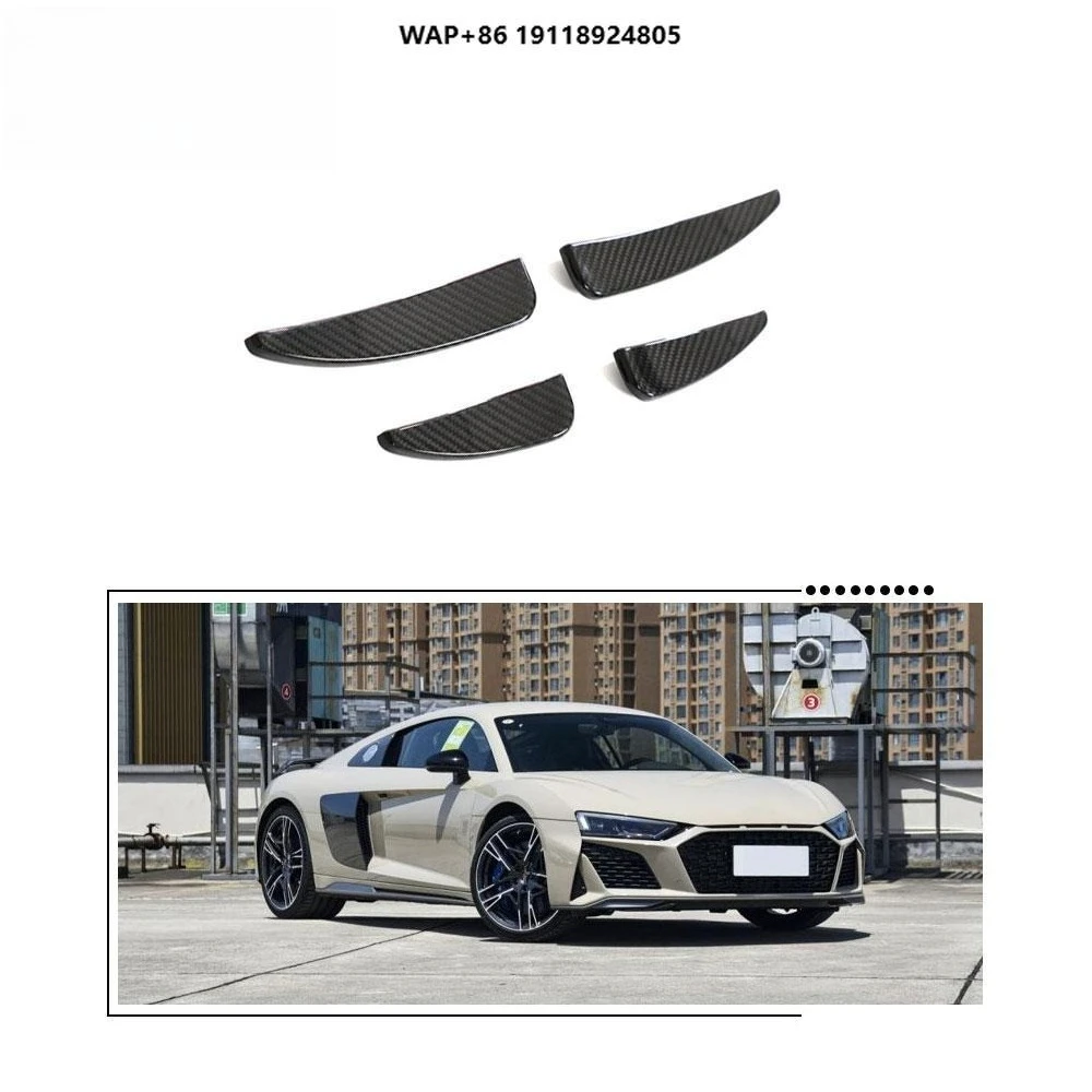 

Dry Carbon Fiber Front Bumper Splitters Canards for R8 V10 Coupe 2023