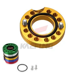 Carburetor Inlet Manifold Adjuster Spacer 28mm CNC Carb Adjuster Spinner Plate Inlet Manifold Runner Plate for Pit Dirt Bike