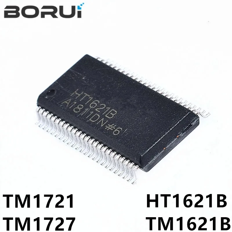 10Pcs New Original HT1621B TM1621 TM1621B TM1721 1727 Patch SSOP48 Display Driver IC LCD Liquid Crystal Driver Chip