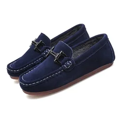 Popular Kids Casual Shoe Boys Fashion Loafers Shoes Children Comfortable Walking Shoes Kids Boy Soft Sole Slip-on Flats Shoe