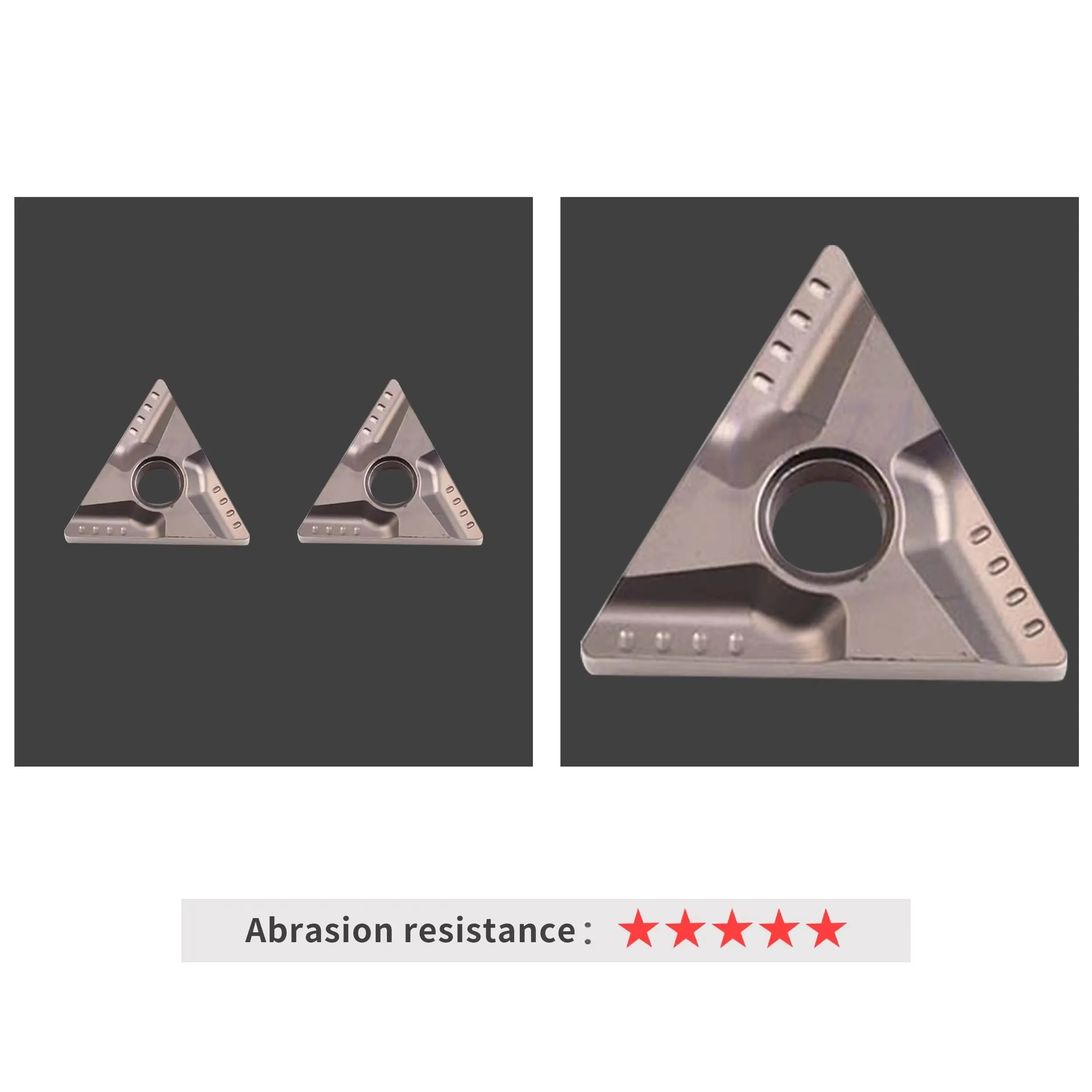 

TNMG Series DESKAR Numerical Control Lathe Triangular Turning Metal Ceramic Inserts TNMG160404R-VF/L-VF TNMG160408R-VF/L-VF LF90