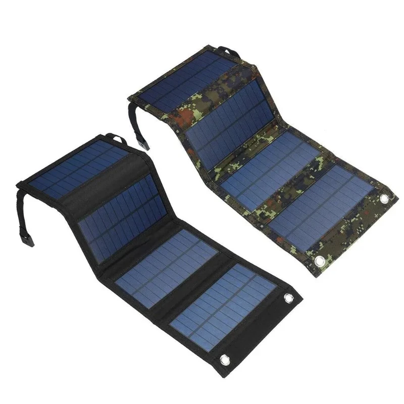 

Solar panel charging mobile phone solar folding bag 10W6V solar foldable outdoor portable charging board