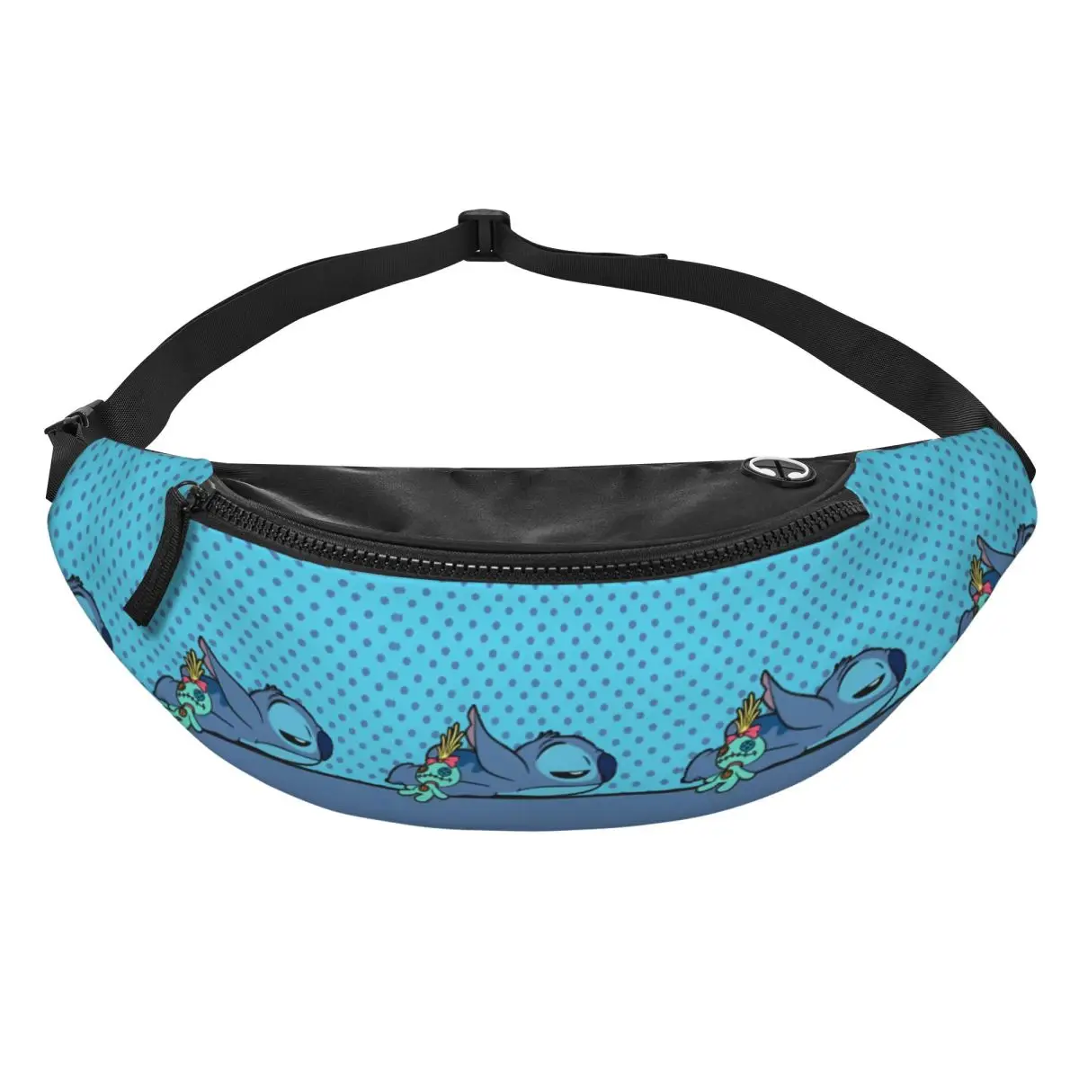 

Custom S-Stitches Fanny Bag Crossbody Waist Pack Men Women Cycling Camping Phone Money Pouch