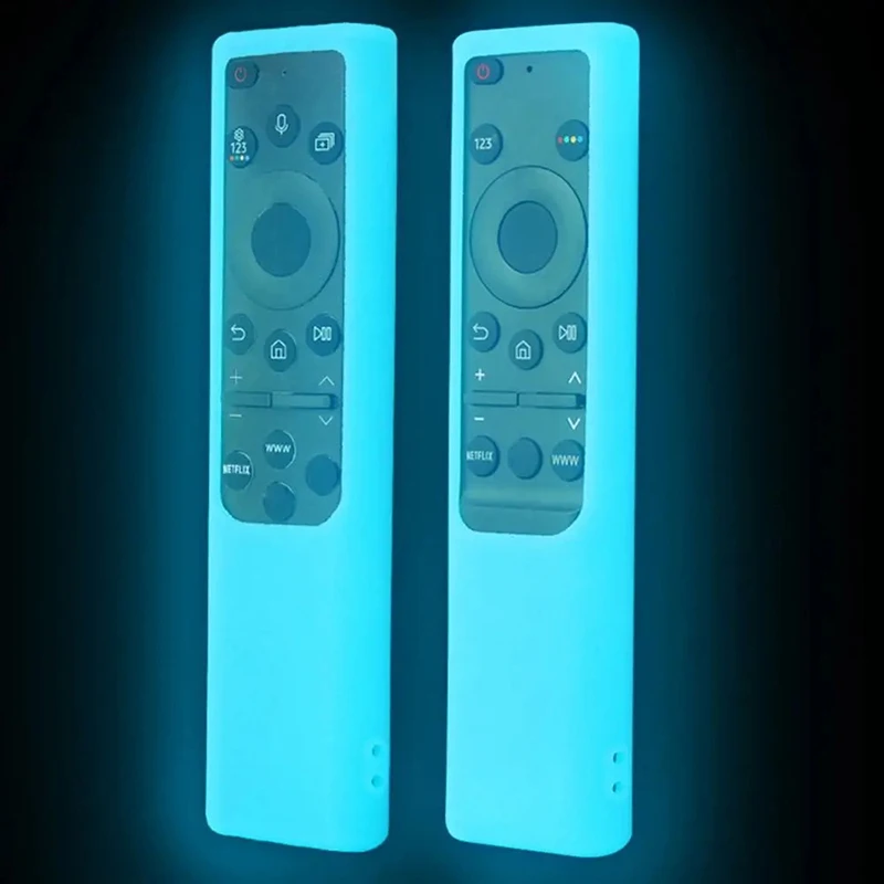 Silicone Luminous Remote Control Cover Soft, Shockproof And Shatterproof Solar Charging BN59 Series TV Remote Controls