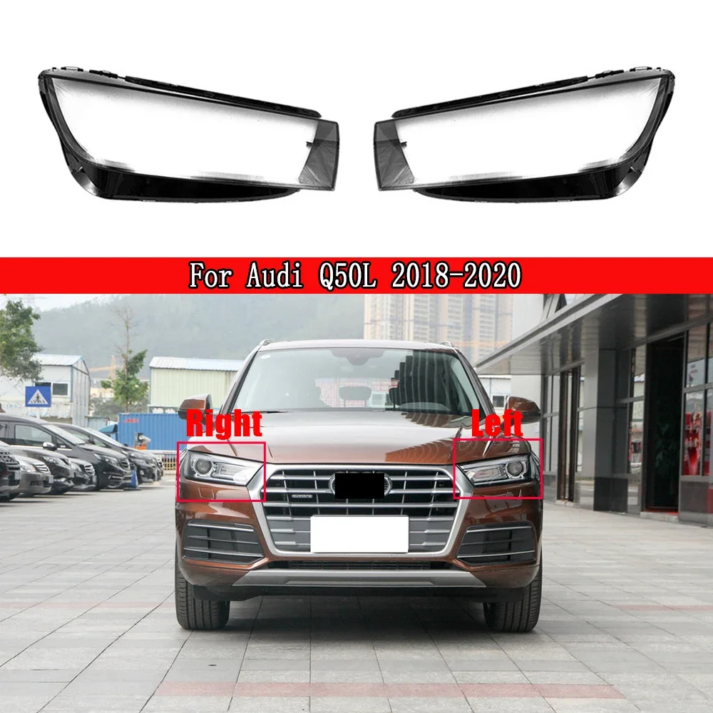 

Headlamp Cover Transparent Lampshade Headlight Shell Mask Headlight Cover Auto Light Housing Case For Audi Q5L 2018 2019 2020